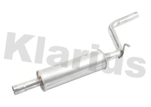 Klarius VW640V Centre Muffler - 2