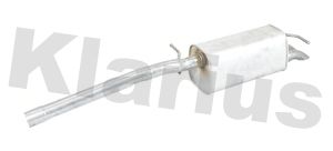 Klarius VW675T Rear Muffler - 2