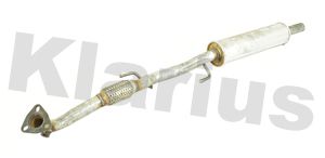 Klarius VW698J Centre Muffler - 2