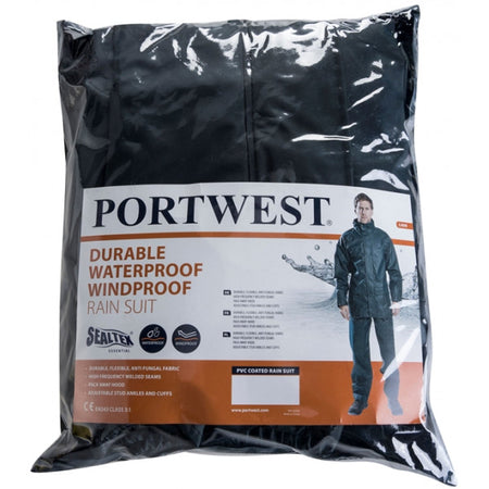 Sealtex Essential Rain Suit (2 Piece) - Navy - Medium