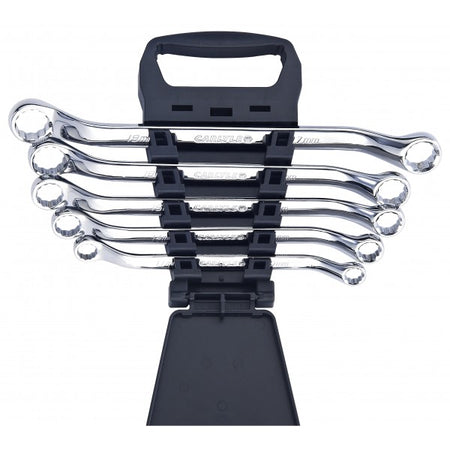 Ring Spanner Set - Metric - 45 Deg Offset - 5 Piece Set