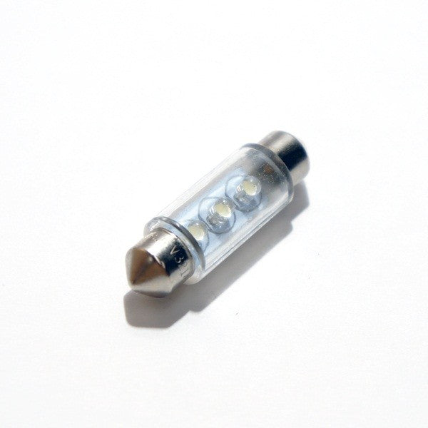 LED Bulb - 24V Festoon 11X38mm 3-LED - White