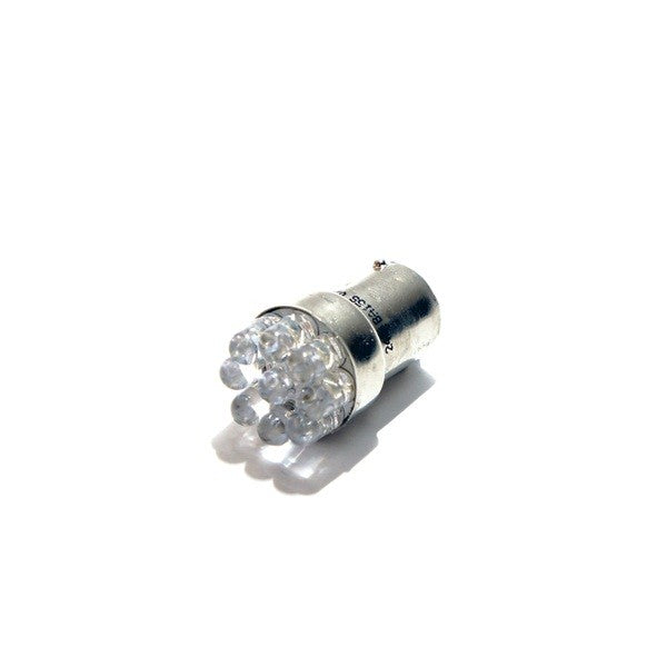 LED Bulb - 24V BA15S 4-LED - White
