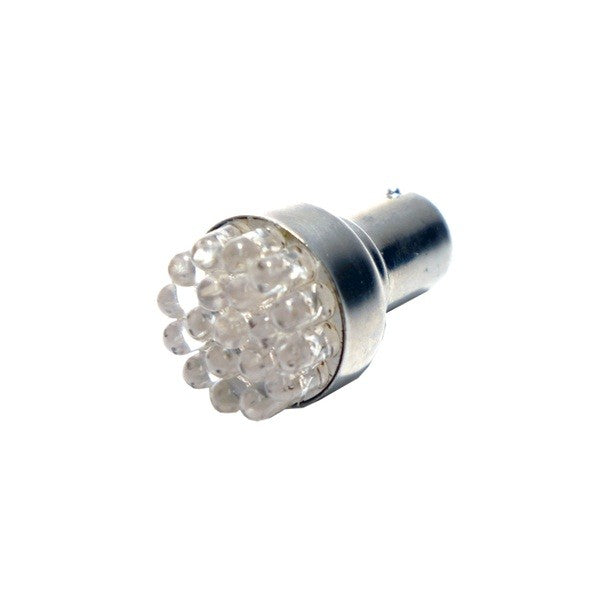 LED Bulb - 12V BAY15D 19-LED - Yellow