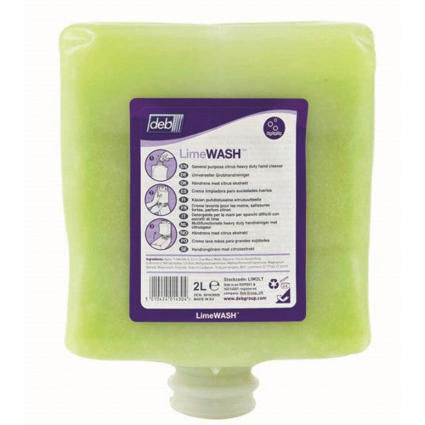 Deb Solopol Lime Hand Cleanser 2ltr