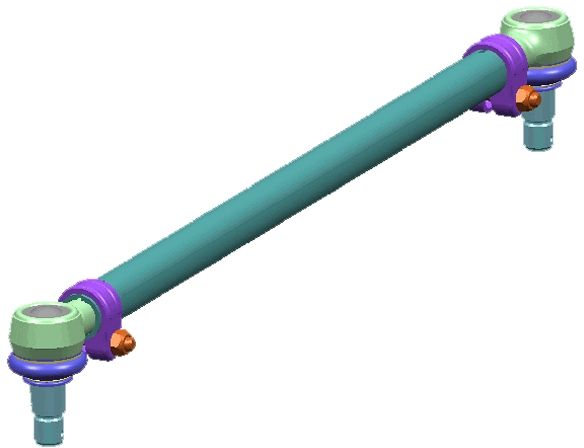 Lemforder 2180701 Tie Rod - 1