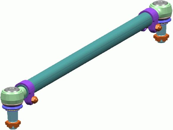 Lemforder 3398101 Tie Rod - 1