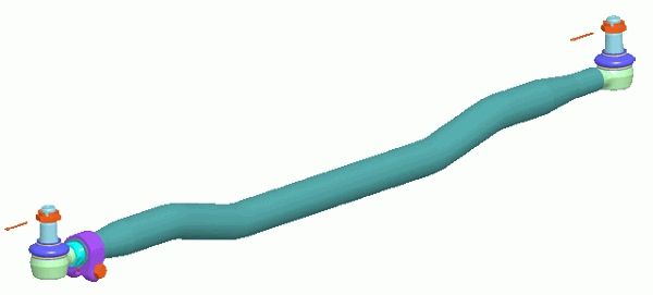 Lemforder 3733201 Tie Rod - 1