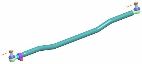 Lemforder 3841401 Tie Rod - 1
