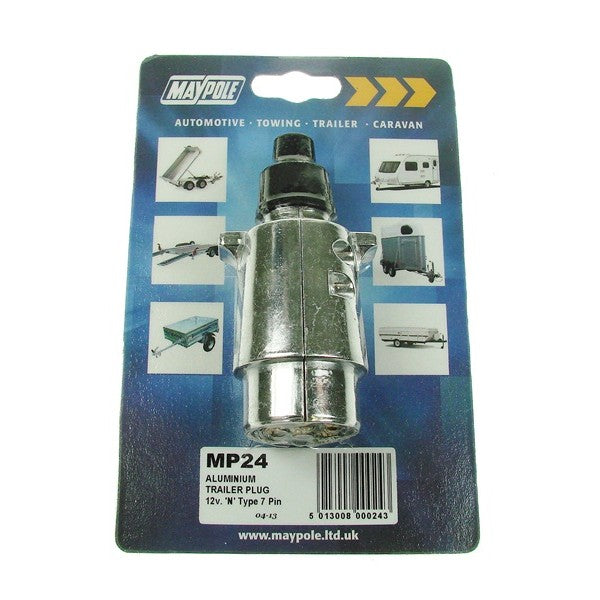 Plug - Aluminium- 12N - 7-Pin