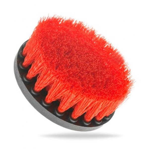 Stiff Bristle Cleaning Brush (Drill Attachable) 100mm