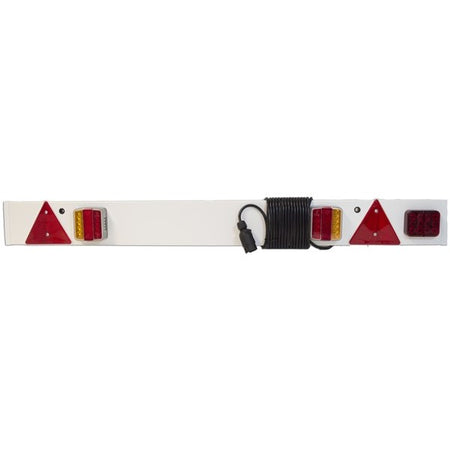 LED Trailer Lighting Board inc Fog - 6m Cable - 1.3m