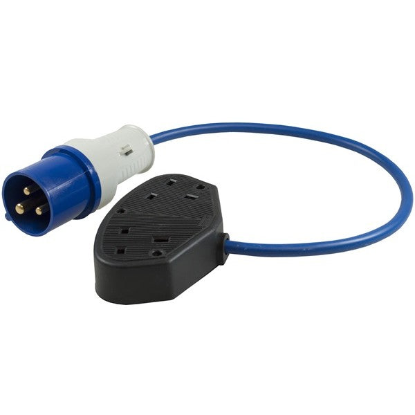 UK Twin Trailing Socket