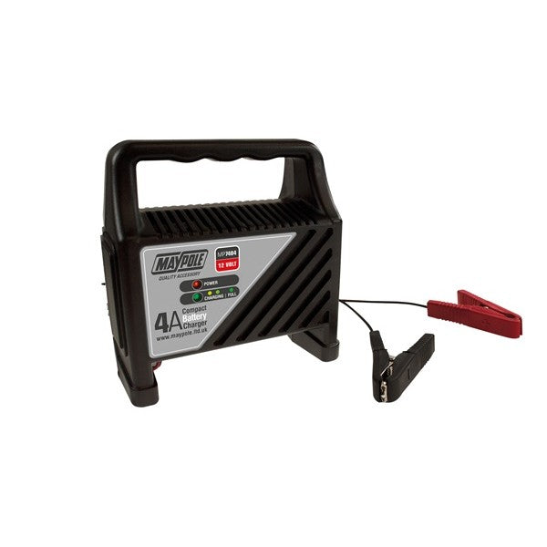 Compact Battery Charger - 4A - 12V