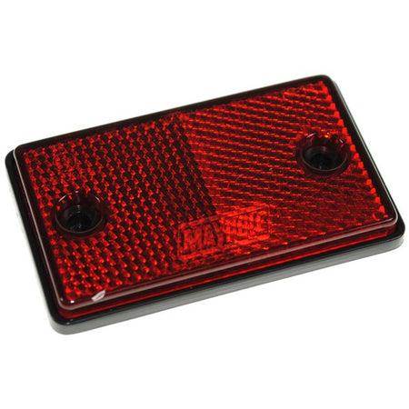 Reflectors - Oblong - Red