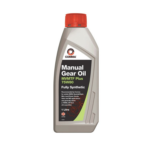 Comma Mvmtf Plus Transmission Fluid 75W80 - 1 Litre