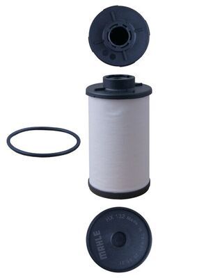 Mahle HX132D Hydraulic Filter, automatic transmission - 2