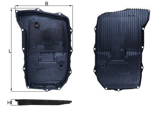 Mahle HX255 Oil Sump, automatic transmission - 1