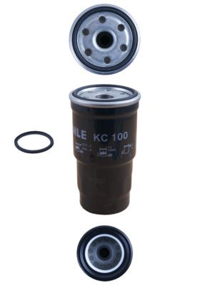 Mahle KC100D Fuel Filter - 2