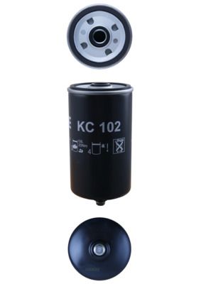 Mahle KC102 Fuel Filter - 2
