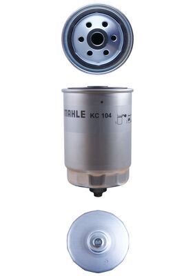 Mahle KC104 Fuel Filter - 2