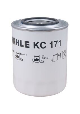 Mahle KC171 Fuel Filter - 2