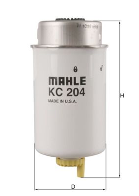 Mahle KC204 Fuel Filter - 1