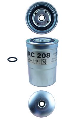 Mahle KC208 Fuel Filter - 2