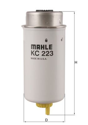 Mahle KC223 Fuel Filter - 1