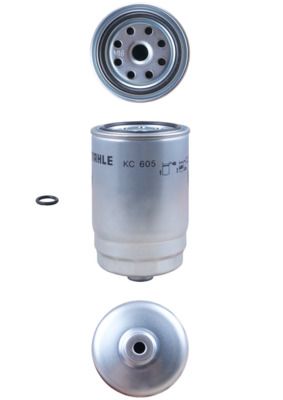 Mahle KC605D Fuel Filter - 2