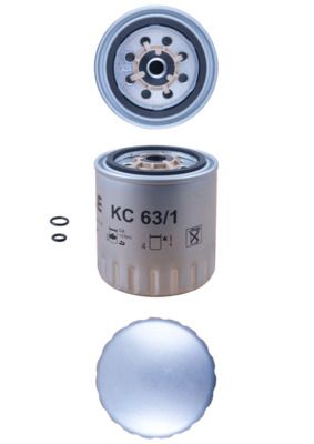 Mahle KC63/1D Fuel Filter - 1