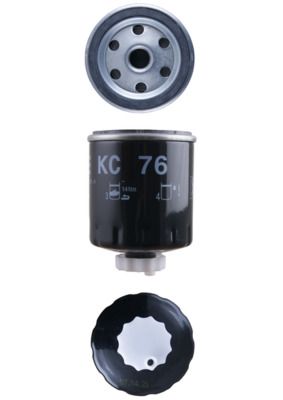 Mahle KC76 Fuel Filter - 2