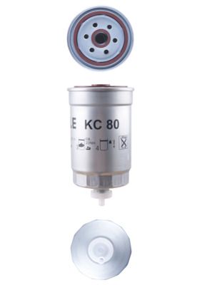 Mahle KC80 Fuel Filter - 2