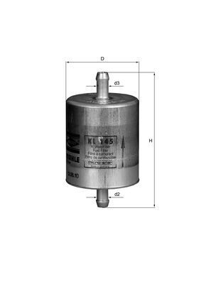 Mahle KL145 Fuel Filter - 1