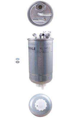 Mahle KL147/1D Fuel Filter - 2
