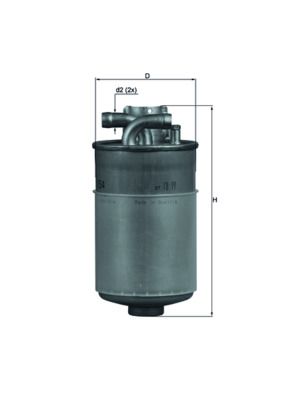 Mahle KL154 Fuel Filter - 1