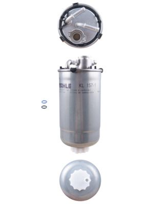 Mahle KL157/1D Fuel Filter - 2