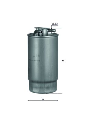Mahle KL160/1 Fuel Filter - 1