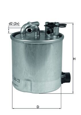 Mahle KL440/23 Fuel Filter - 1