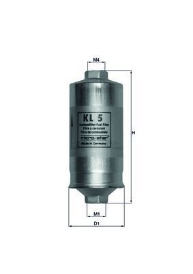 Mahle KL5 Fuel Filter - 1