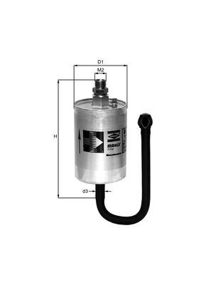 Mahle KL69 Fuel Filter - 1