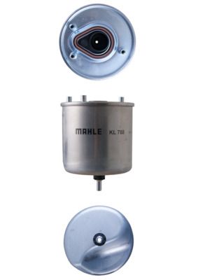 Mahle KL788 Fuel Filter - 2
