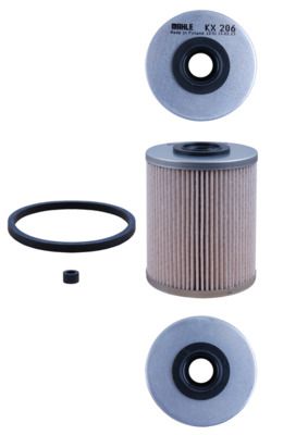 Mahle KX206D Fuel Filter - 2