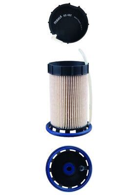 Mahle KX492 Fuel Filter - 2