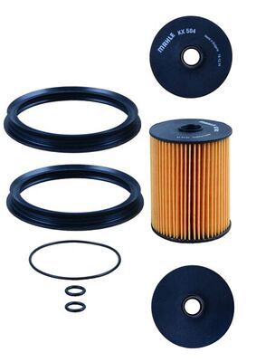 Mahle KX504D Fuel Filter - 2