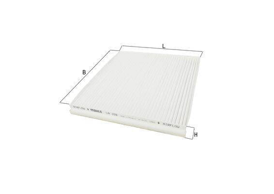 Mahle LA109 Filter, cabin air - 1