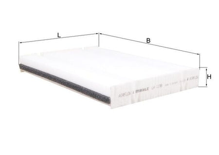 Mahle LA1198 Filter, cabin air - 1