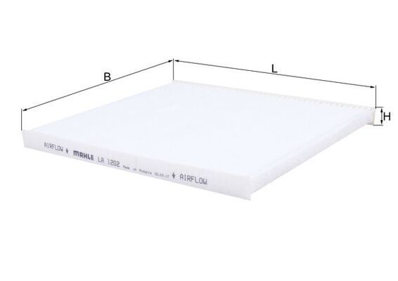 Mahle LA1202 Filter, cabin air - 1