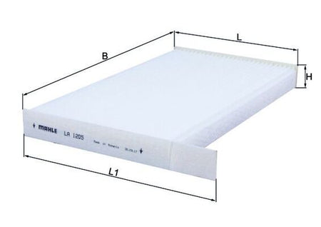 Mahle LA1205 Filter, cabin air - 1