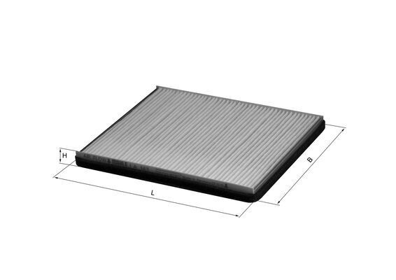 Mahle LA143 Filter, cabin air - 1